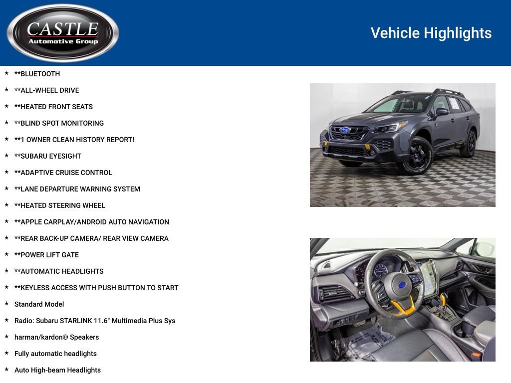 Used 2024 Subaru Outback Wilderness AWD/4WD image 3