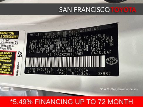 Certified 2025 Toyota Camry SE w/ Convenience Package FWD image 41