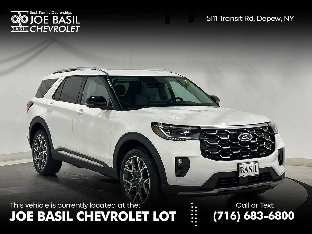 Used 2025 Ford Explorer Platinum w/ Ultimate Package AWD/4WD image 1