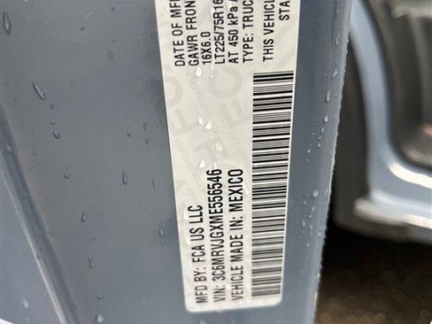 Used 2021 RAM ProMaster 3500 FWD image 12