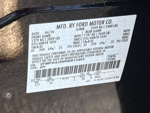 Used 2024 Ford Edge SEL w/ Convenience Package AWD/4WD image 33