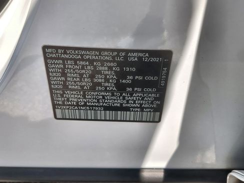 Used 2022 Volkswagen Atlas SE image 33