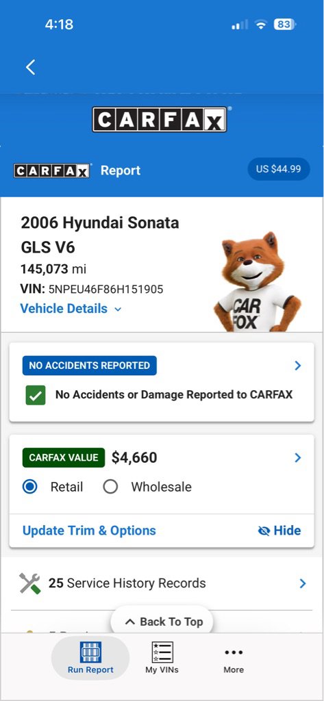 Used 2006 Hyundai Sonata GLS FWD image 25