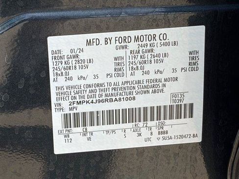 Used 2024 Ford Edge SEL AWD/4WD image 33