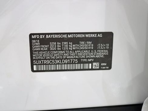 Used 2019 BMW X3 xDrive30i w/ Premium Package AWD/4WD image 43