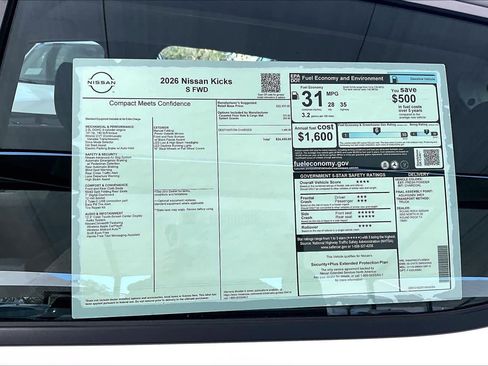 New 2026 Nissan Kicks S image 19