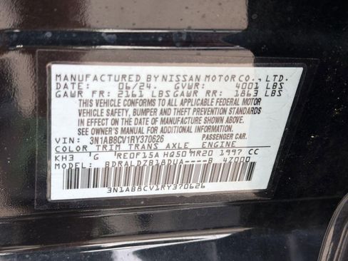 Used 2024 Nissan Sentra SV FWD image 18