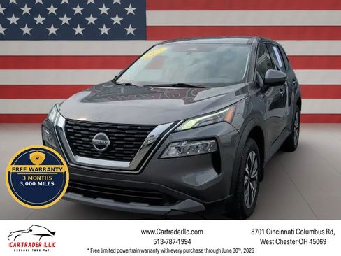 Used 2021 Nissan Rogue SV AWD/4WD image 1