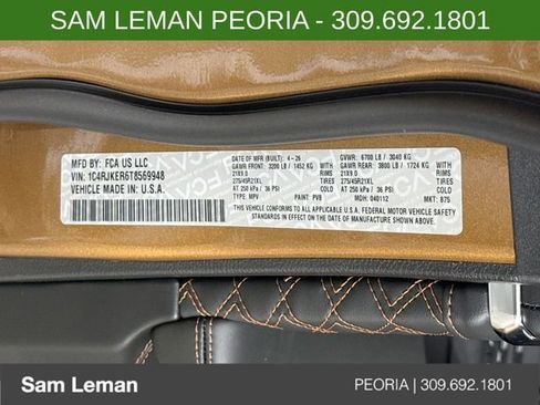 New 2026 Jeep Grand Cherokee L Summit image 34