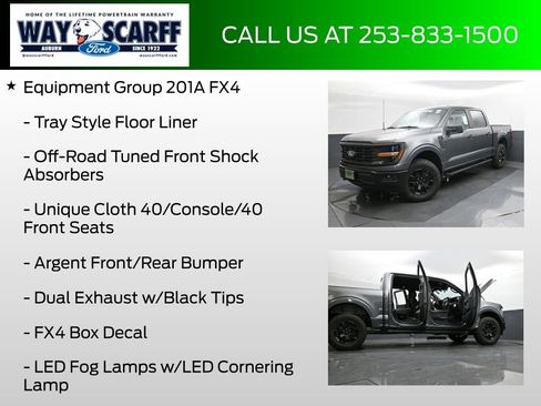 New 2025 Ford F150 STX w/ Equipment Group 201A FX4 image 6