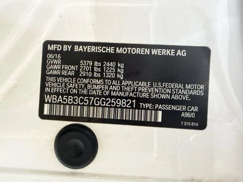 Used 2016 BMW 535i xDrive Sedan AWD/4WD image 22