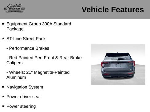 Used 2025 Ford Explorer ST-Line w/ ST-Line Street Pack AWD/4WD image 5