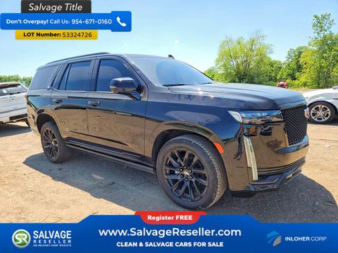 Used 2022 Cadillac Escalade Sport Platinum w/ LPO, ONYX Package AWD/4WD image 5