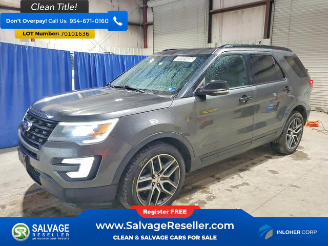 Used 2017 Ford Explorer Sport AWD/4WD image 1