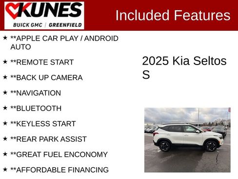 Used 2025 Kia Seltos S image 2