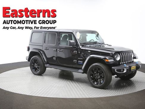 Used 2022 Jeep Wrangler Unlimited Sahara 4xe w/ Cold Weather Group image 51