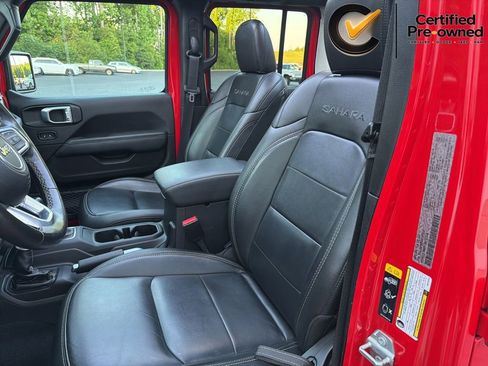 Certified 2022 Jeep Wrangler Unlimited Sahara w/ Cold Weather Group AWD/4WD image 44