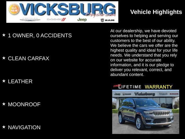 Used 2024 Jeep Grand Cherokee Summit AWD/4WD image 19