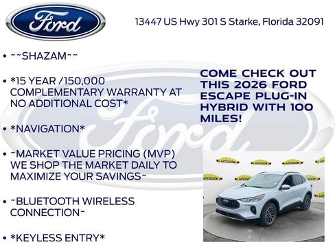 New 2026 Ford Escape SE FWD image 5