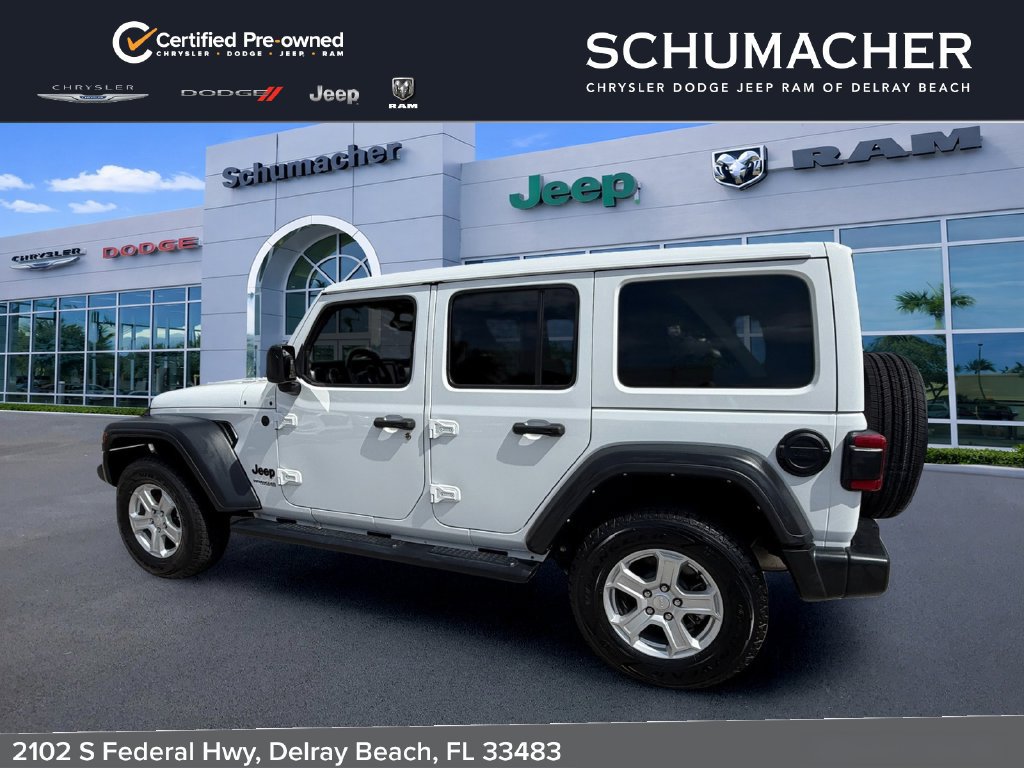 Certified 2022 Jeep Wrangler Unlimited Sport w/ Sun And Sound Package AWD/4WD image 5