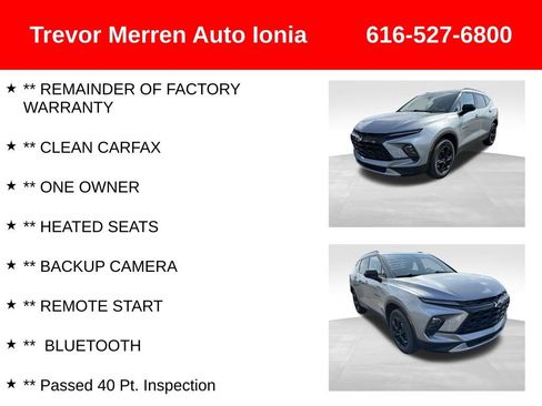 Used 2023 Chevrolet Blazer LT w/ Convenience Package image 8