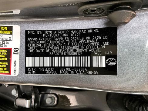 Used 2021 Lexus ES 350 w/ Premium Package FWD image 35