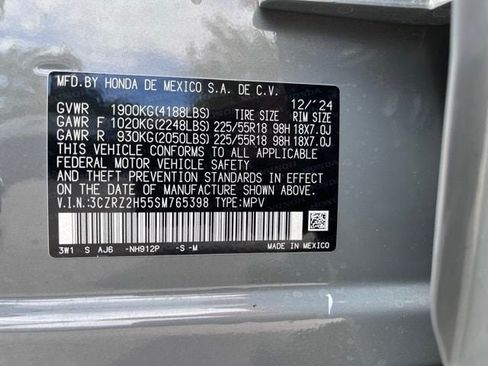 Used 2025 Honda HR-V Sport image 12