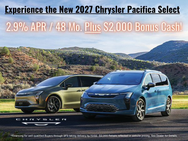 New 2027 Chrysler Pacifica Select FWD image 15