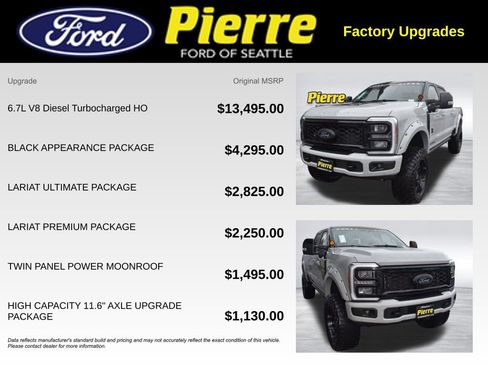 New 2026 Ford F250 Lariat w/ Black Appearance Package image 14