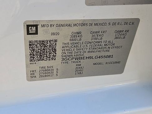 Used 2020 Chevrolet Silverado 1500 Custom w/ Custom Value Package image 28