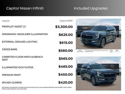 New 2026 Nissan Armada Platinum image 3