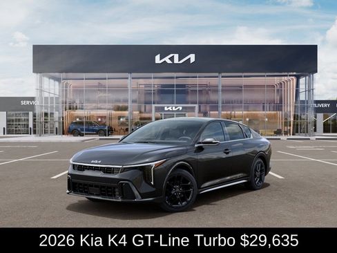 New 2026 Kia K4 GT-Line Turbo FWD image 2