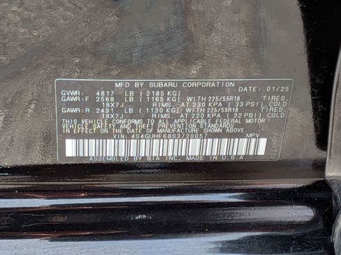 Used 2025 Subaru Crosstrek 2.5i Sport image 35