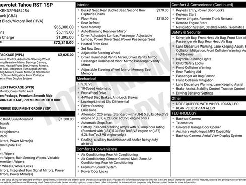 Used 2023 Chevrolet Tahoe RST w/ Luxury Package AWD/4WD image 11