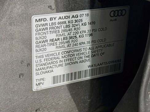 Used 2018 Audi Q7 3.0T Premium Plus w/ Premium Plus Package AWD/4WD image 34