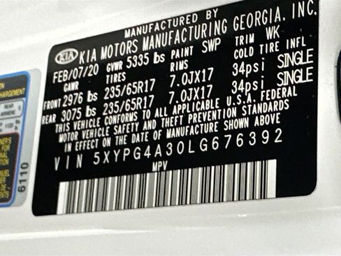 Used 2020 Kia Sorento LX FWD image 30