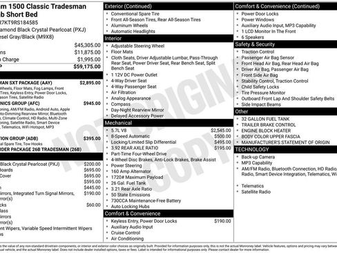 Used 2024 RAM 1500 Tradesman w/ Tradesman SXT Package AWD/4WD image 9