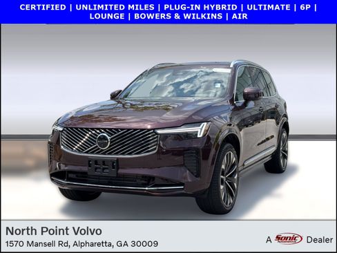 Certified 2025 Volvo XC90 T8 Ultra w/ Lounge Package AWD/4WD image 1