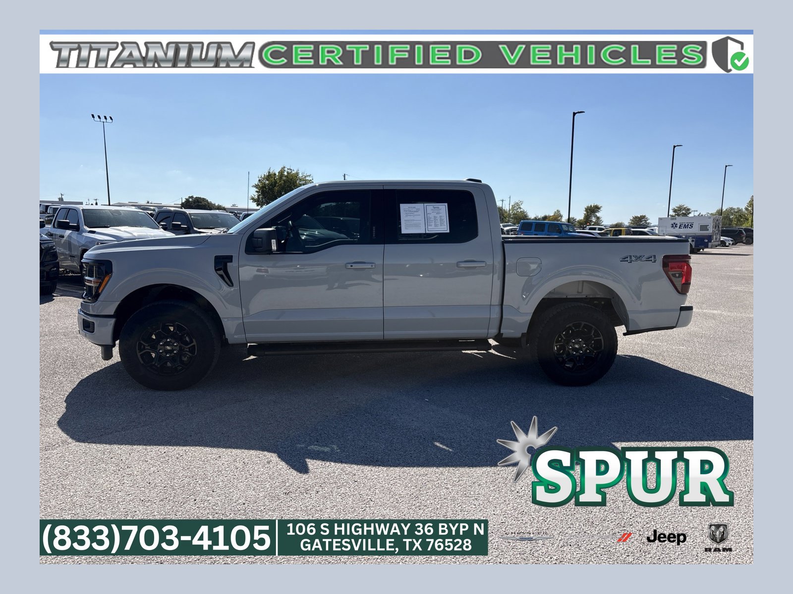 Used 2024 Ford F150 XLT w/ Equipment Group 302A MID AWD/4WD 360° Tour