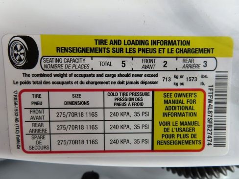 Used 2025 Ford F150 Tremor w/ Bed Utility Package image 73