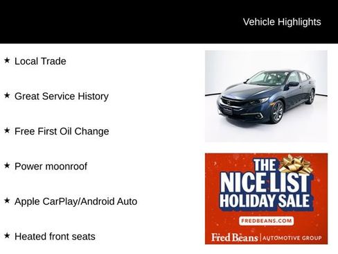 Used 2020 Honda Civic EX-L image 3