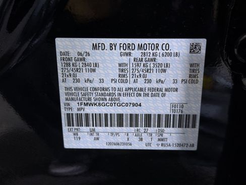 New 2026 Ford Explorer ST w/ Sun And Sound Package AWD/4WD image 35