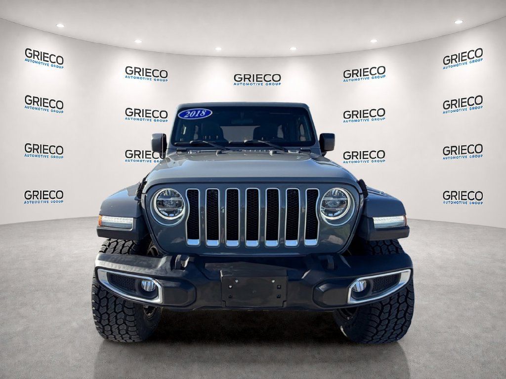 Used 2018 Jeep Wrangler Unlimited Sahara w/ LED Lighting Group AWD/4WD image 2