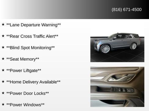 Used 2021 GMC Yukon Denali w/ Denali Premium Package image 89