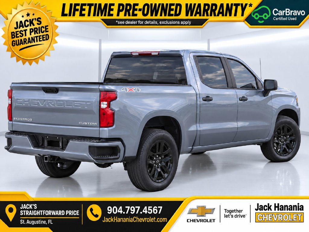 Used 2025 Chevrolet Silverado 1500 Custom AWD/4WD image 7
