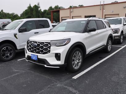 New 2025 Ford Explorer Platinum