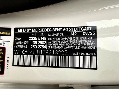 New 2026 Mercedes-Benz C 300 4MATIC Sedan image 13