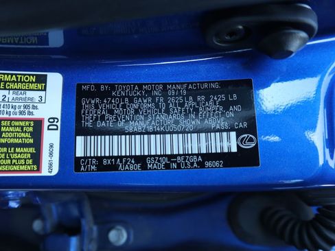 Used 2019 Lexus ES 350 F Sport image 19