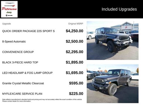 New 2026 Jeep Wrangler Sport S image 13