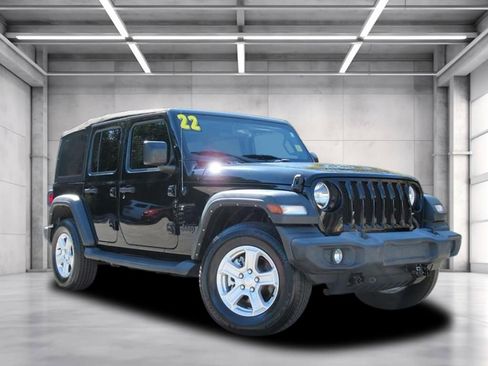 Used 2022 Jeep Wrangler Unlimited Sport image 1
